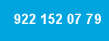 922 152 07 79